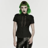 Punk handsome spiked shirt