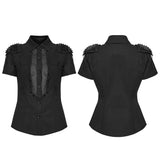 Punk handsome spiked shirt
