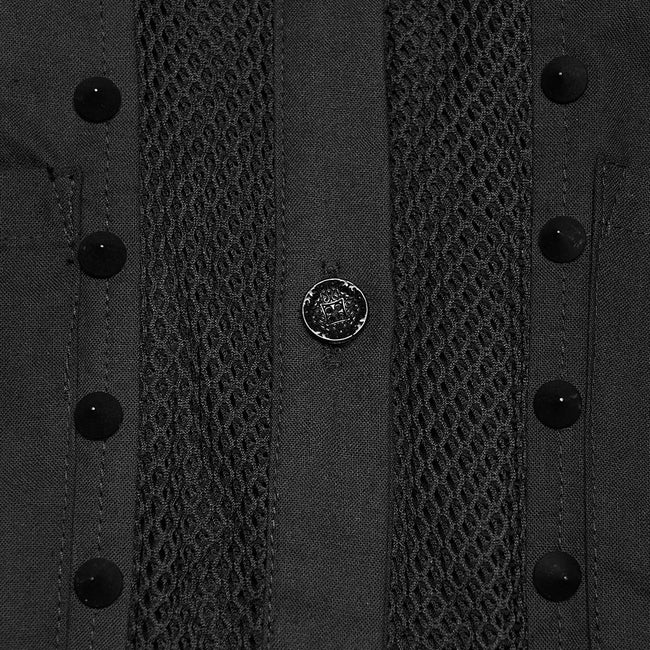 Punk handsome spiked shirt