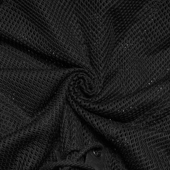 Punk personality mesh shirt