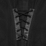 Punk personality mesh shirt