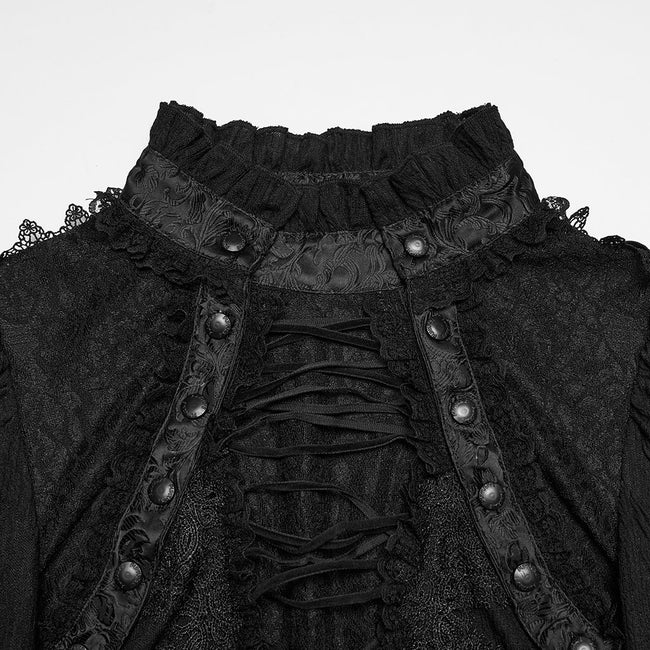 Goth visual pullover shirt
