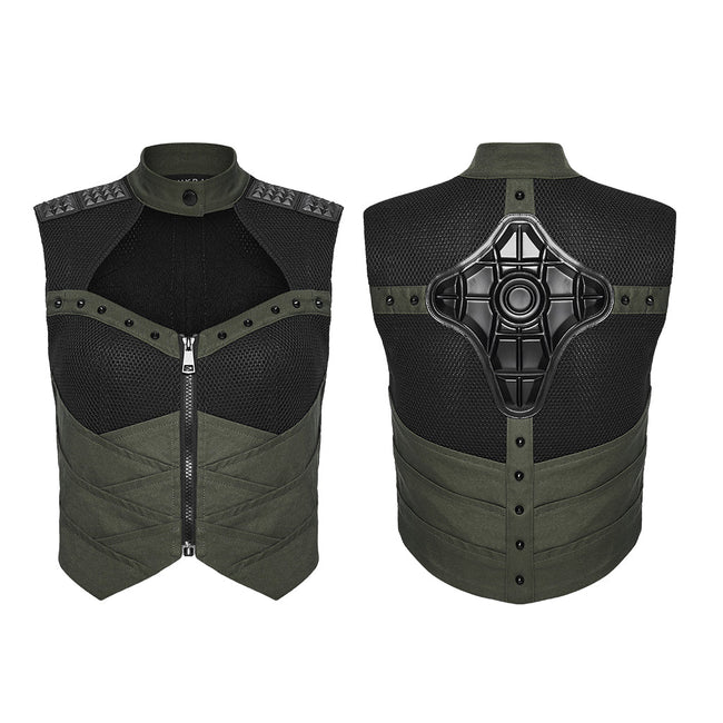 Cyberpunk mechanical vest