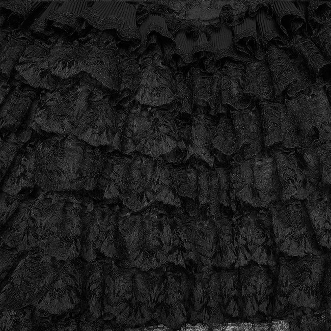 Goth Layered Skirt Vest