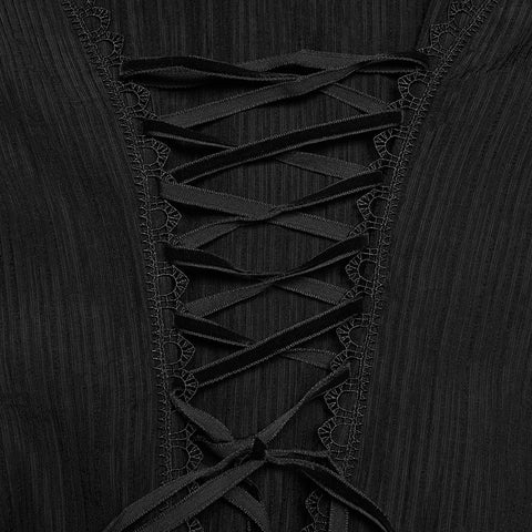 Goth textured classical shirt