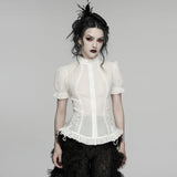 Goth textured classical shirt