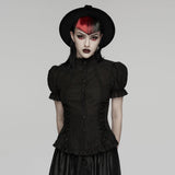 Goth textured classical shirt