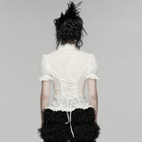 Goth textured classical shirt