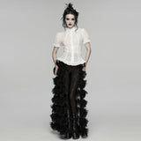 Goth textured classical shirt
