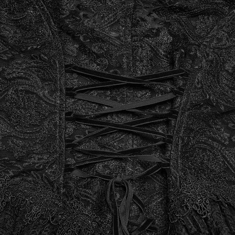 Goth Visual Embroidered Vest