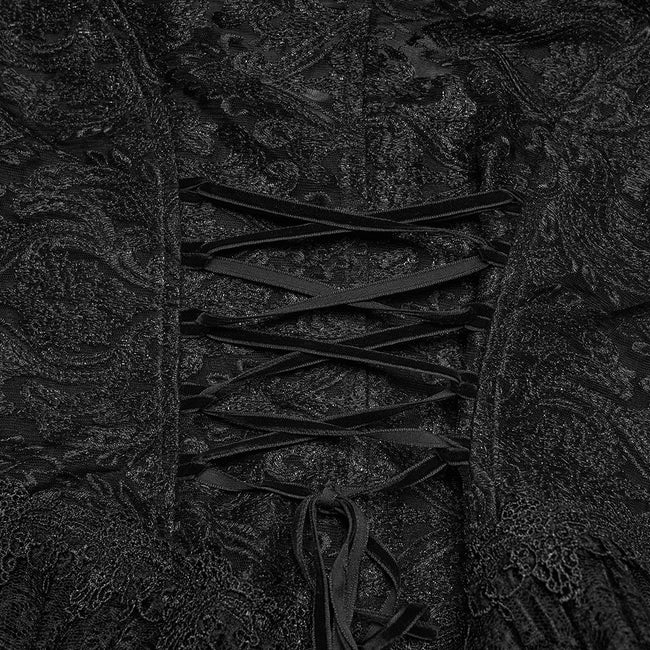 Goth Visual Embroidered Vest