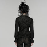 Goth Visual Embroidered Vest