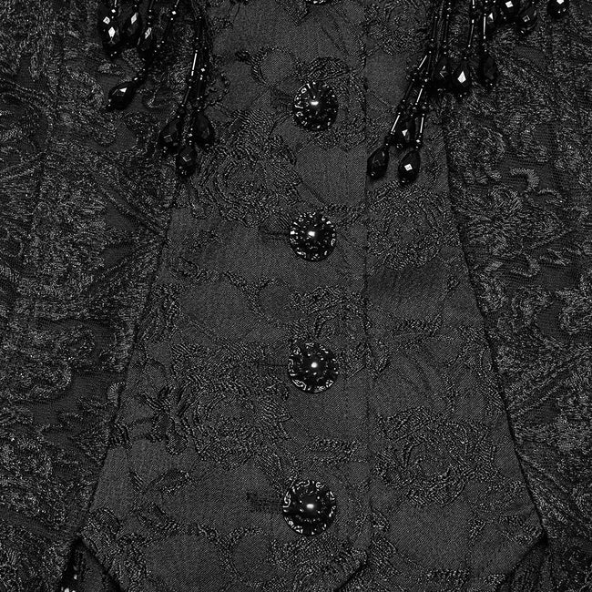 Goth Visual Embroidered Vest