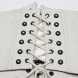 Punk Retro Leather Corset