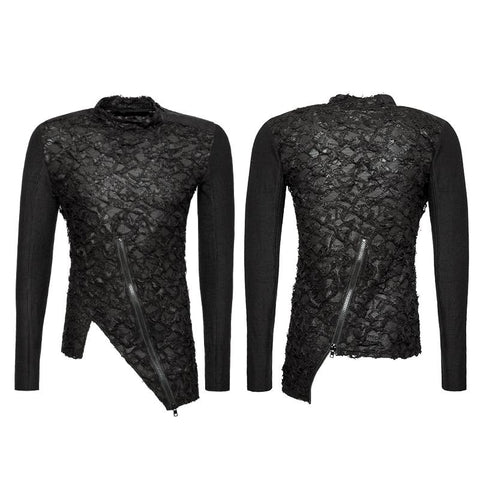 Mandarin Collar Decadent Heavy Long Sleeve Punk T-shirts