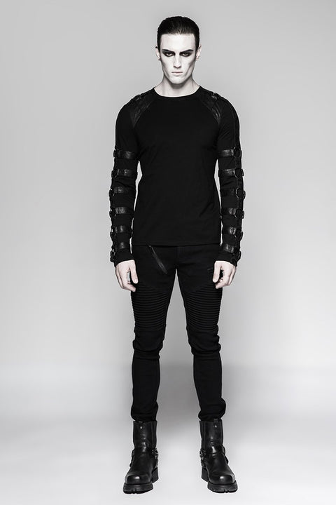 Iron Man Heavy Metal Long Sleeve Cotton Gothic T-shirts