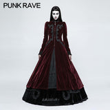 Galace Swallow Tail Long Gothic Dresses Slim And Elegant Style Women's Dresses