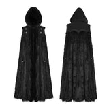 Winter Woolen Worsted Witch Long Gothic Coat For Men