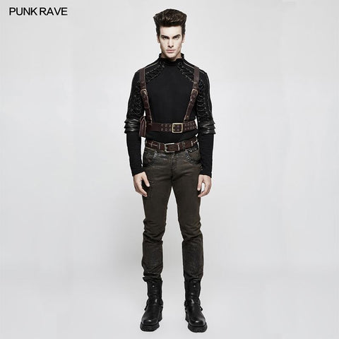 Adjustable Cross Punk Accessories Strap Clips With Detachable Bag