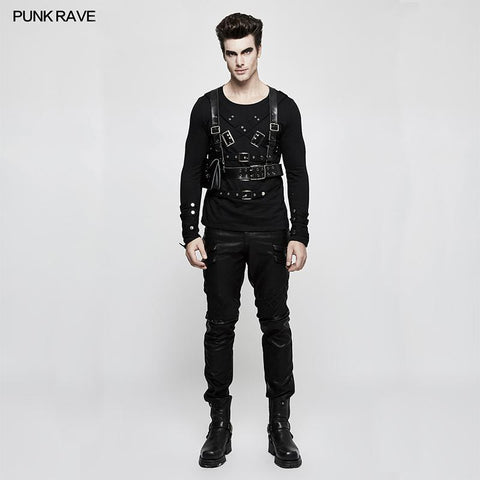 Adjustable Cross Punk Accessories Strap Clips With Detachable Bag