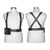 Adjustable Cross Punk Accessories Strap Clips With Detachable Bag