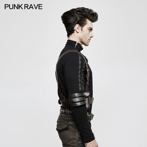 Adjustable Cross Punk Accessories Strap Clips With Detachable Bag