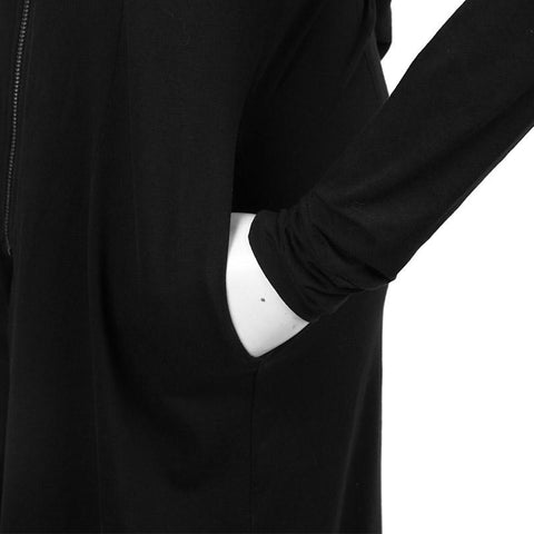 Long Witch Gothic Coat With Hooded