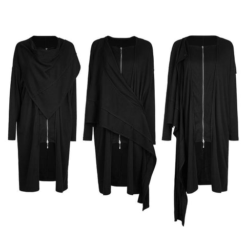 Loose Punk Jacket Personality Anterior Cardigan