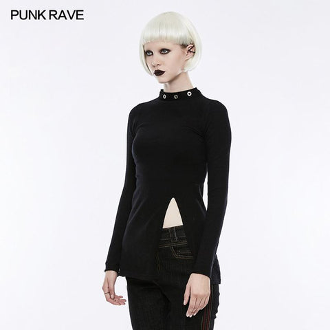 Personality Diablo Split Wool Punk Sweater