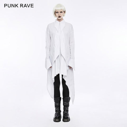 Loose Comfortable Cotton Gothic Shirt Dress