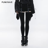 Daily Punk Pants Hollow-out Stretchy Leggings