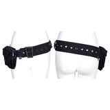 Personality Punk Accessory Removable Belt With Vertical Bag