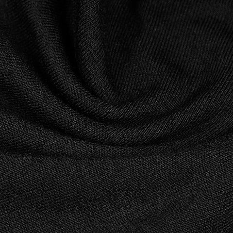 Gorgeous Stretch Blouse Short Sleeve Gothic T-shirt With Lace