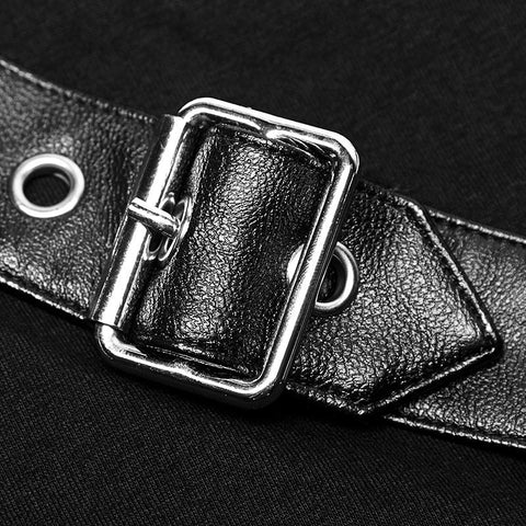 Military Short Sleeves Punk T-shirt For Men