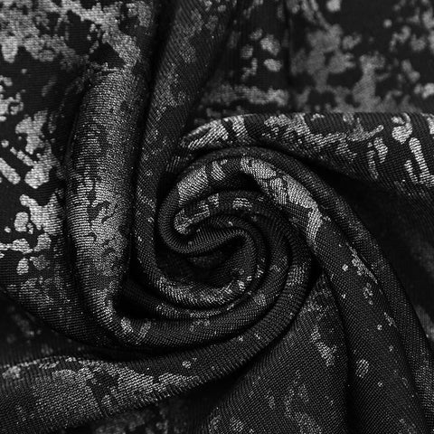 Plus Size Punk Pants Elastic Slim Fit Printing Leggings For Women