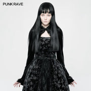 Lolita Style Bolero Exquisite Velvet Short Gothic Coat Wih Lace