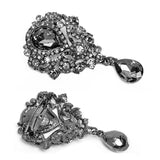 Vintage Gothic Glass Brooch Pin Accessory