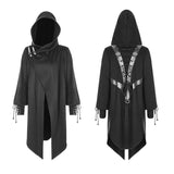 Witch Cardigan Sweater Punk Coat With Hood