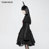 Kawaii Classic Lolita Trumpet Sleeve Gothic Shirt For Women