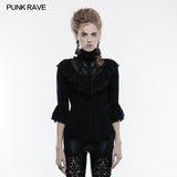 Gothic Phoenix Tail Three-Quarter Sleeves Shirt For Women