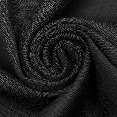 Men's Asymmetric Simple Gothic Shirt With Unique Cuff Design