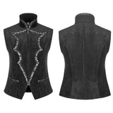 Alchemist Gothic Waistcoat Vampire Bat Velvet Vest