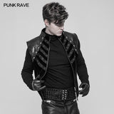 Men's Vintage Velvet Gothic Girdle Disa Floret Waist Corset Belt