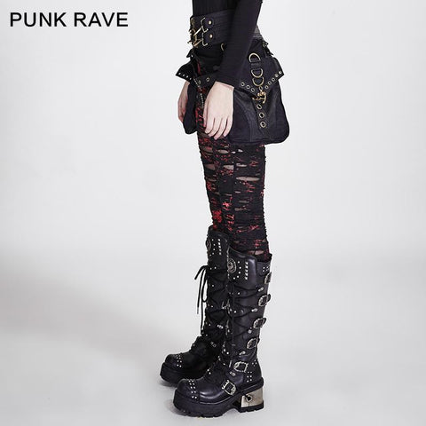 Hot Sale Broken Mesh Gothic Pants/leggings For Women