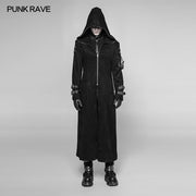 Diablo Assassin Killer Dark Punk Hooded Long Coat Jacket For Men