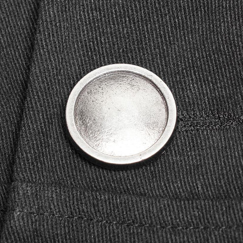 Gothic Dark Side Wear Rope Woolen Hooded Coat Long Jacket