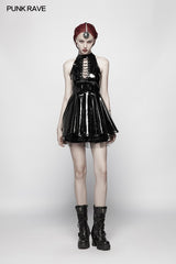 Sexy Punk Midnight Seduction Sleeveless Miniskirt
