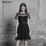 The Black Swan Fairy Lace Mesh Dress