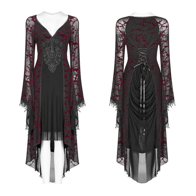 Gothic Goddess Classical Mid-length Dress