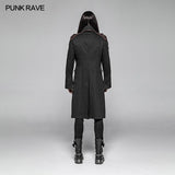 Steampunk Mens Mid-length Coat